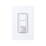 (XCT) Apagador doble con sensor de presencia, ideal para salas de entretenimiento, conferencia, etc.