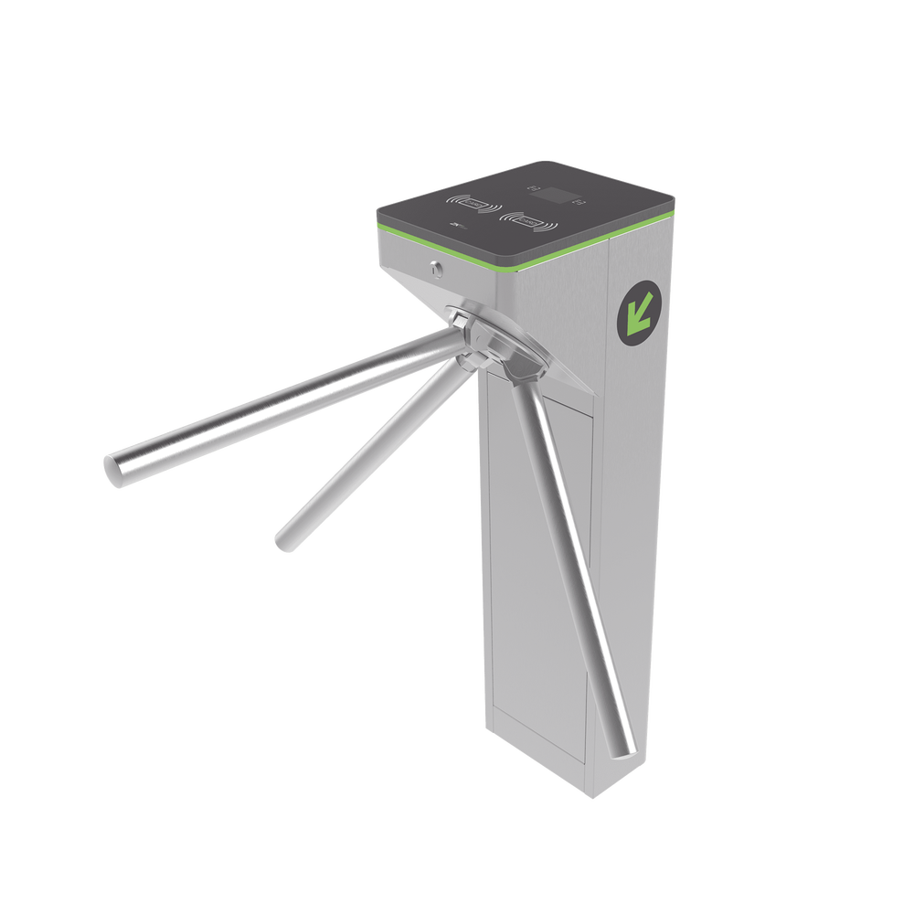 Torniquete Tr?pode Acero Inoxidable SUS304 / 25 Personas por Minuto / 2 Millones de Ciclos / Bidireccional / LED