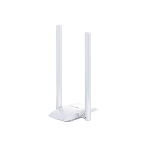 Adaptador Inalǭmbrico N / Alta Ganancia de 300 Mbps 2.4 GHz / 2 antenas externas de 5 dBi