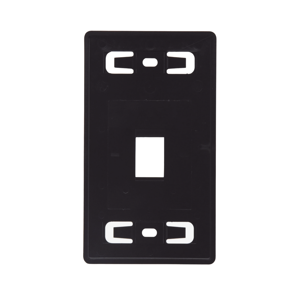 Placa de Pared Modular MAX, de 1 Salida, Color Negro - Imagen 3
