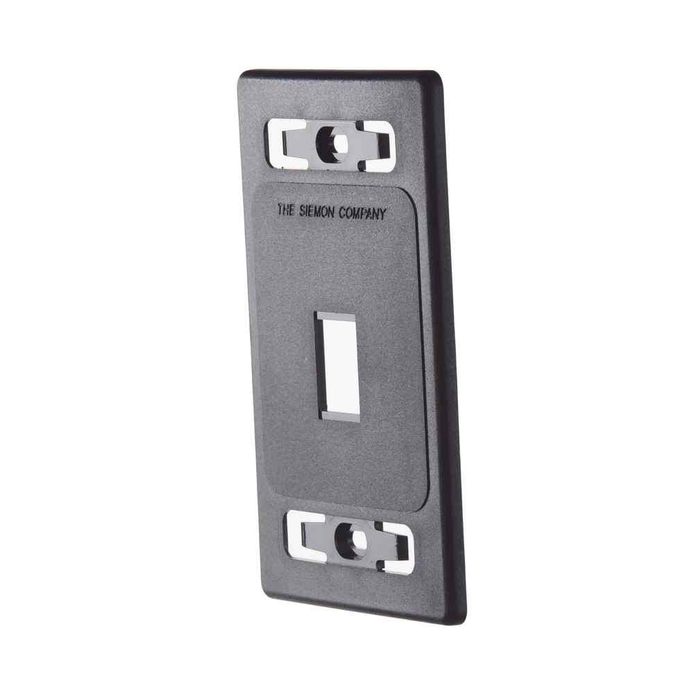 Placa de Pared Modular MAX, de 1 Salida, Color Negro - Imagen 4