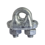 Nudo/ Perro/ Abrazadera Acero Forjado para Cable de 5/16", Galv. por Inmersi??n en Caliente.