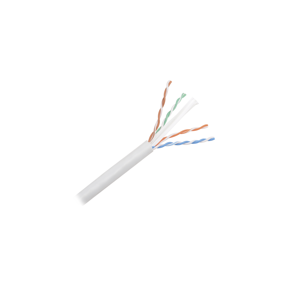 Bobina de Cable UTP de 305 Metros (1000 Pies) de Cobre, NetKey, Gris Claro, Categor?a 6 (24 AWG), 1000Mbps, Riser (CMR), de 4 Pares - Imagen 3