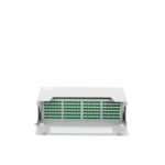 Distribuidor de Fibra ?ptica para 144 Empalmes, con 144 Acopladores SC/APC y 144 Pigtails SC/APC, 19, 3 UR