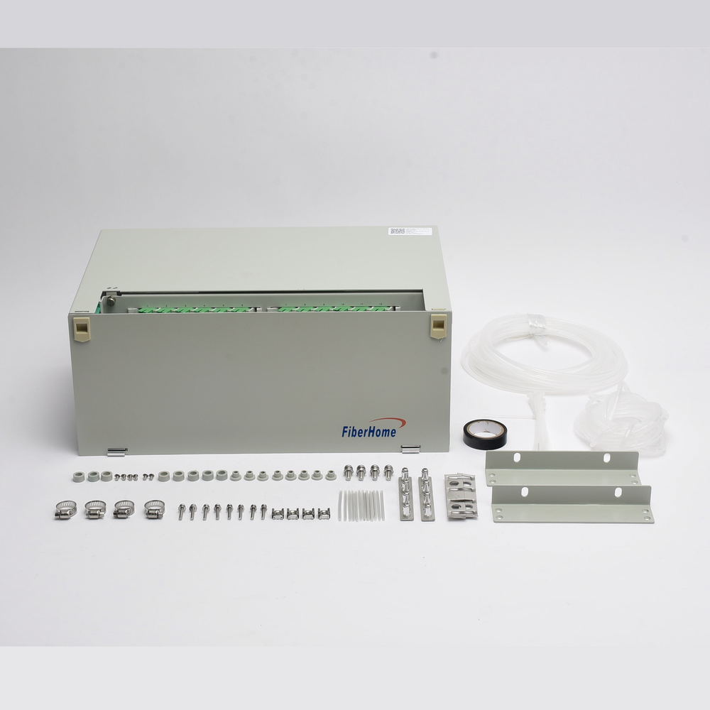 Distribuidor de Fibra ?ptica para 96 Empalmes, con 96 Acopladores SC/APC y 96 Pigtails, 19, 4 UR - Imagen 2