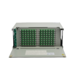 Distribuidor de Fibra ?ptica para 96 Empalmes, con 96 Acopladores SC/APC y 96 Pigtails, 19, 4 UR