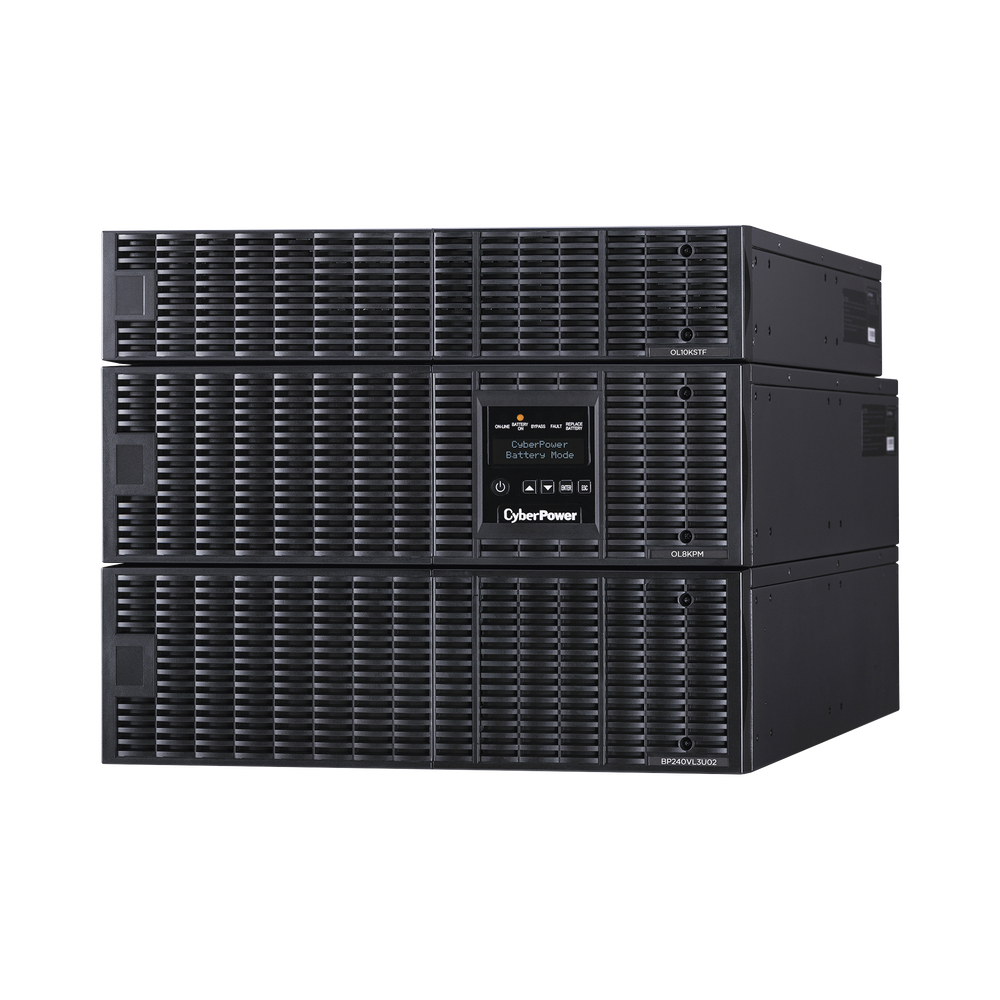 UPS de 8000 VA/8000 W, Online Doble Conversi??n, 200 - 240 Vac de Entrada, 120 - 240 Vac de Salida, Entrada Hardwired, Onda Senoidal Pura, Torre o Rack de 8 UR, Con 6 Tomas NEMA 5-20R, 3 NEMA L6-30R y Terminal Hardwired - Imagen 2
