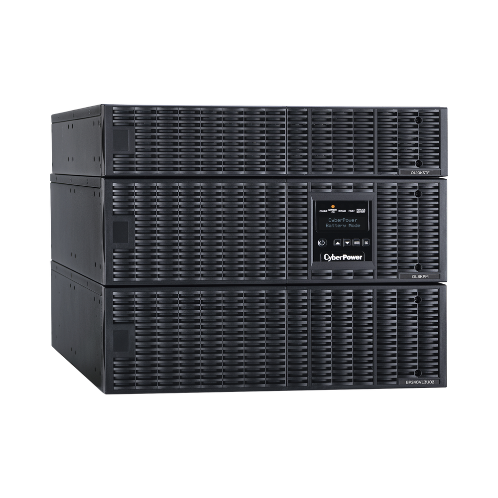 UPS de 8000 VA/8000 W, Online Doble Conversi??n, 200 - 240 Vac de Entrada, 120 - 240 Vac de Salida, Entrada Hardwired, Onda Senoidal Pura, Torre o Rack de 8 UR, Con 6 Tomas NEMA 5-20R, 3 NEMA L6-30R y Terminal Hardwired - Imagen 3