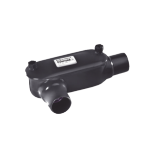 Caja Ovalada tipo LR con Recubrimiento Exterior de PVC de 3/4" (19 mm).