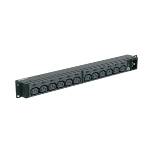 PDU Bǭsico para Distribuci??n de Energ??a, Enchufe de Entrada NEMA L6-20P, Con 13 Contactos C13, Instalaci??n Horizontal de 19in, 1UR, 20 Amp, 220 Vca