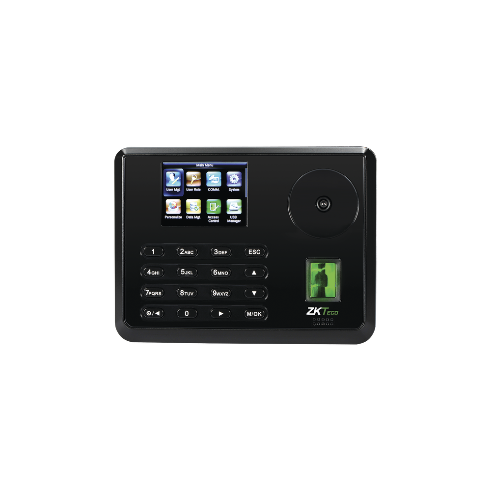 Terminal Biom?trica de Palma y Huella / 600 Palmas 3,000 Huellas / Pantalla 2.8" / TCP/IP USB / 100,000 Eventos - Imagen 2