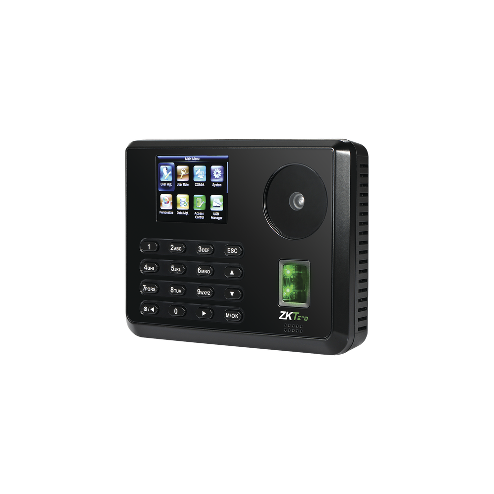 Terminal Biom?trica de Palma y Huella / 600 Palmas 3,000 Huellas / Pantalla 2.8" / TCP/IP USB / 100,000 Eventos