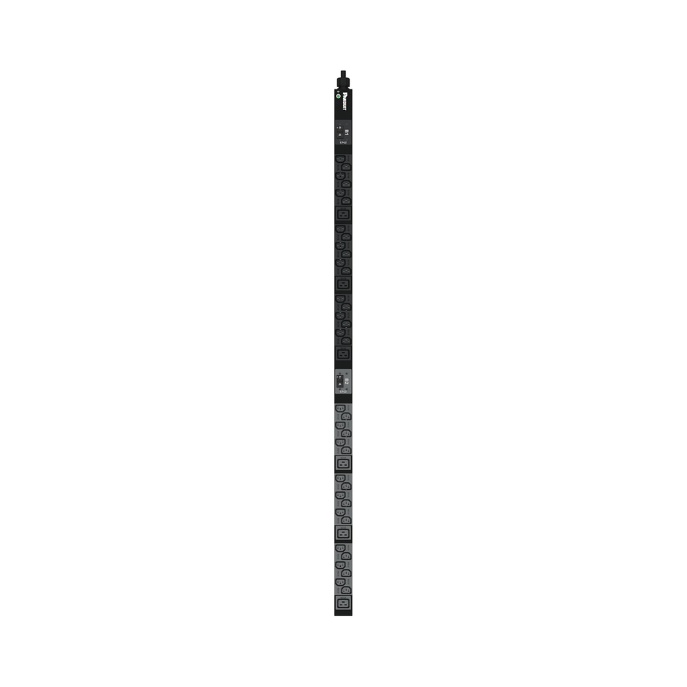 PDU Básico para Distribución de Energía, Enchufe de Entrada NEMA L6-30P, Con 36 Contactos C13 y 6 C19, de Instalación Vertical, 30 Amp, 208 Vca - Imagen 2