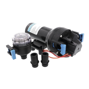 Bomba de diafragma controlada por presi??n para trabajo pesado ParMax 6 de 24 Vcd 60PSI