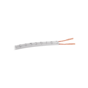 Cable 2 x 18 AWG / Tipo POT / 100 Metros (328.08 Pies) / NOM-063-SCFI / Color Blanco / Aplicaciones en Electrodom?sticos y Electr?nicos