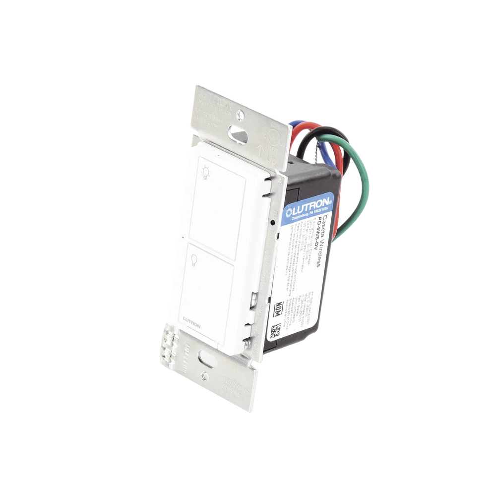 (Caseta Wireless) Interruptor Inteligente On/Off, No requiere cable neutro. 5A /120-277V - Imagen 6