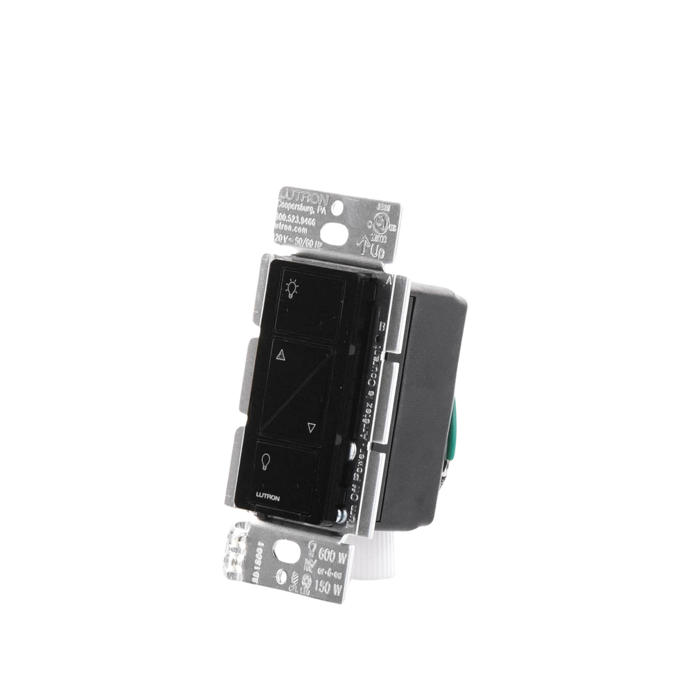 (Caseta Wireless) Atenuador de pared. Aumenta/Disminuye Intensidad de Iluminación. No requiere cable neutro. 150W LED / 600W INC/HAL - Imagen 3