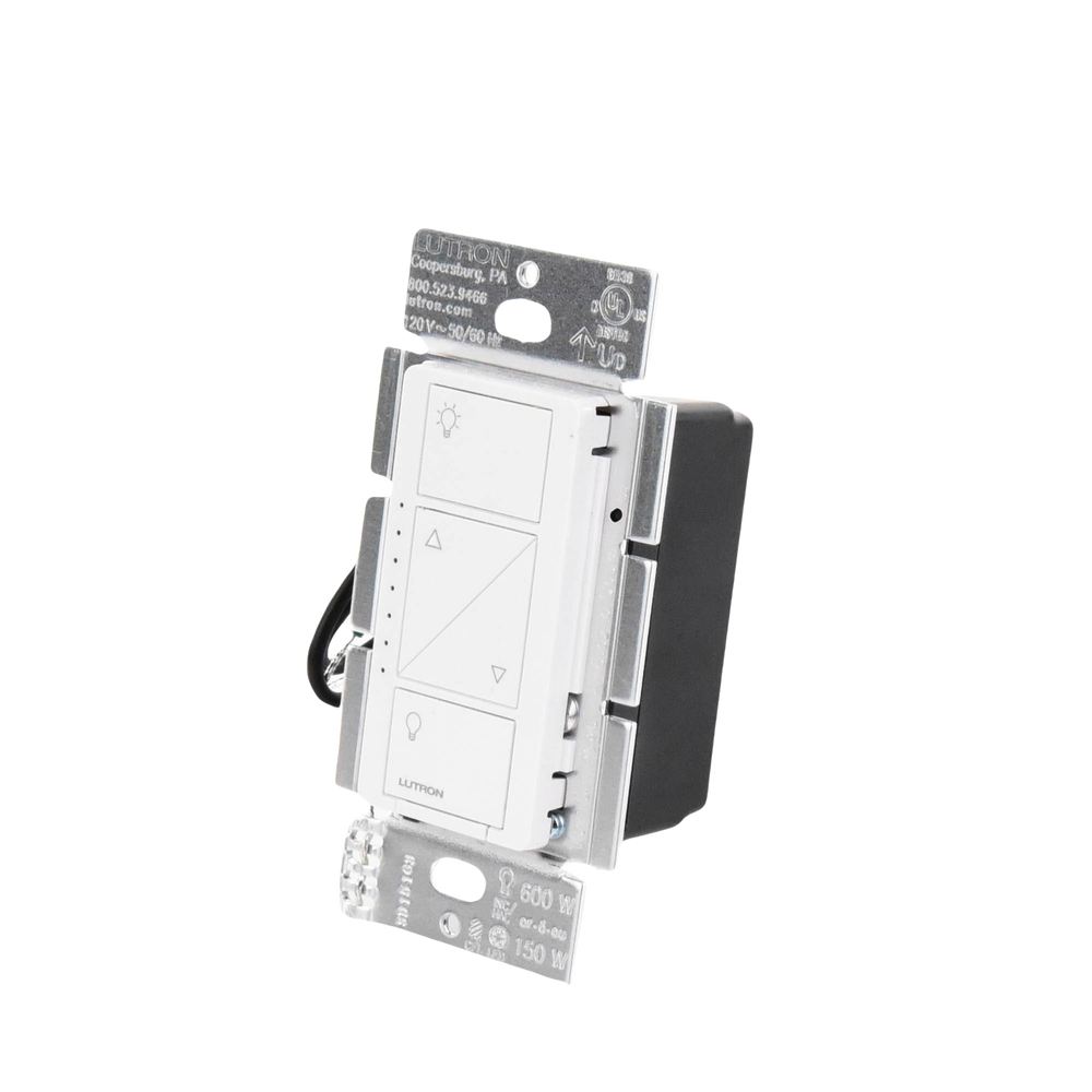 (Caseta Wireless) Atenuador de pared. Aumenta/Disminuye Intensidad de Iluminación. No requiere cable neutro. 150W LED / 600W INC/HAL - Imagen 3