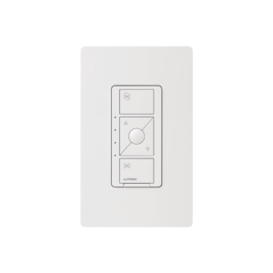 (Caseta Wireless) Control de velocidad inalámbrico para ventilador de techo, un solo polo.
