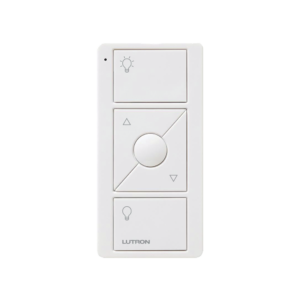 Control remoto PICO 3 botones encender/apagar, atenuador (dimmer) y botón favorito, complemente con un atenuador Caseta, RA2, RadioRa2.