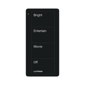 Control inalambrico PICO, 4 botones para con escenas ya predefinidas y grabado.