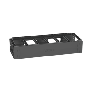 Organizador de Cables Horizontal PatchRunner???, Sencillo (Solo Frontal), Para Rack de 19in, 2UR
