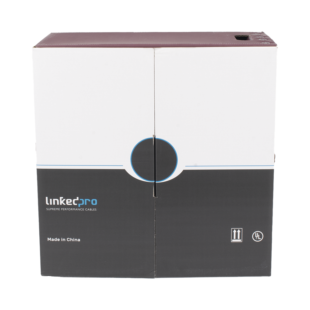 Bobina de Cable UTP 305 Metros (1000 Pies), Cat5e con Doble Forro, para Exterior, Climas Extremos, Color Negro - Imagen 4