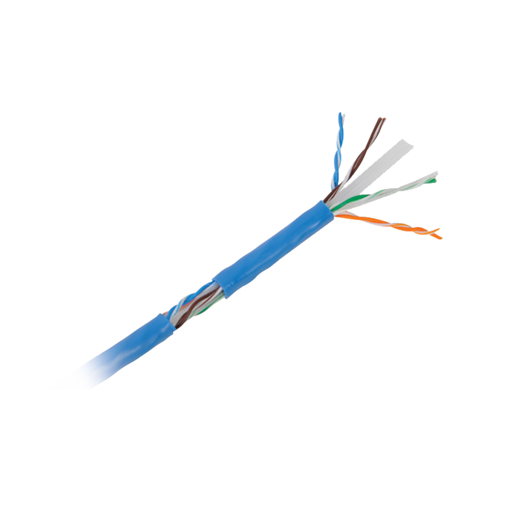 Bobina de Cable de 305 Metros (1000 Pies) Cat6 Aleaci?n de Cobre y Aluminio (CCA), Color Azul Versi?n Econ?mica. Uso en Interior. - Imagen 3