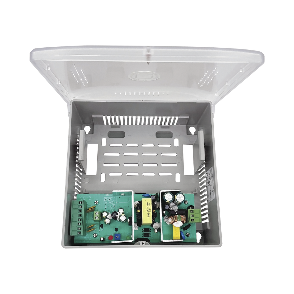Fuente de Poder con Gabinete de 4 Salidas de 11 - 15 Vcc / 5 Amper / Voltaje de Entrada: 96 - 264 Vca / Soporta Protección contra Sobrecorriente de Salida, Protección contra Cortocircuito / Led Indicador - Imagen 3