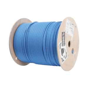 Bobina de Cable Blindado S/FTP de 4 Pares, Cat7, Inmune a Ruido e Interferencias, LSZH (Bajo Humo, Cero Hal?genos), Color Azul, Bobina de 500 Metros (1640 Pies)