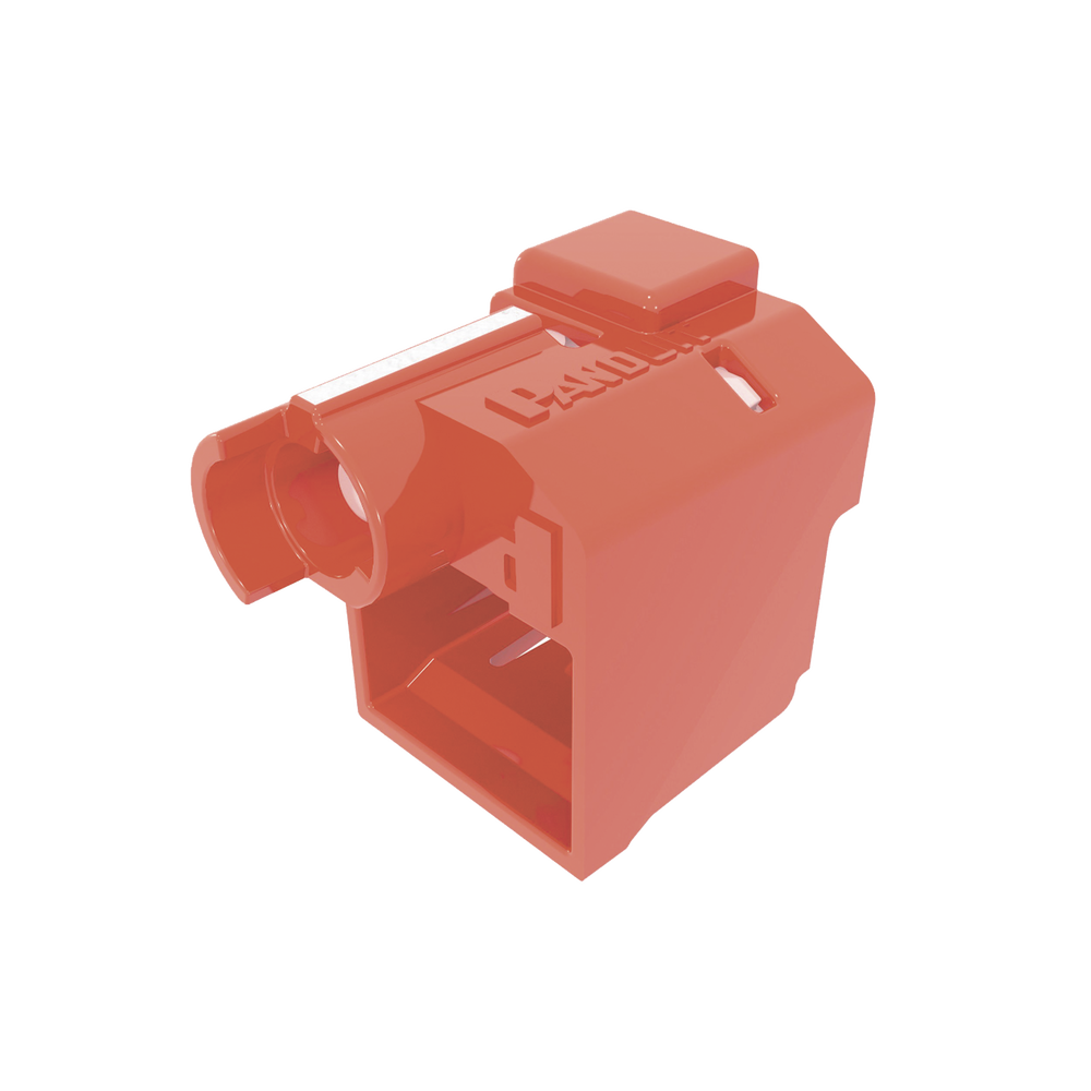 Kit de 10 Dispositivos Para Impedir Desconexi?n de Plug RJ45, Color Rojo, Incluye Herramienta para Instalar/Retirar - Imagen 2