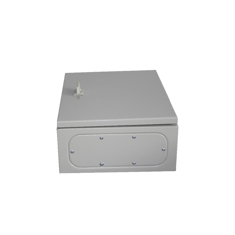 Gabinete de Acero IP66 Uso en Intemperie (250 x 300 x 150 mm) con Placa Trasera Interior Metálica y Compuerta Inferior Atornillable (Incluye Chapa y Llave T). - Imagen 2