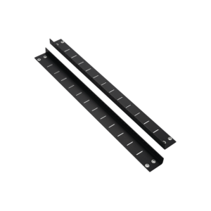 Kit de Rieles Posteriores para Gabinetes PanZone de Panduit, de 12 UR, Color Negro