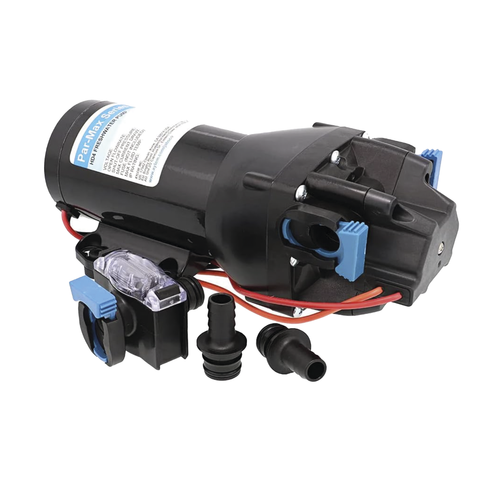 Bomba controlada por presi??n Par Max HD 4' a 24 Vca, alta presi??n 40 psi 15 lpm / 4 gpm