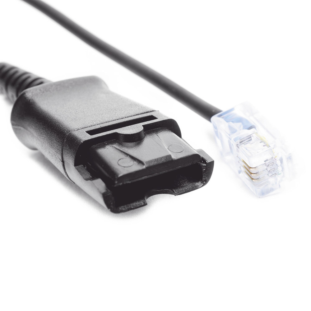 Cable adaptador para diademas modelo HT101, HT201 y HT202 para compatibilidad con telǸfonos Grandstream, anǭlogos, digitales, etc. - Imagen 3