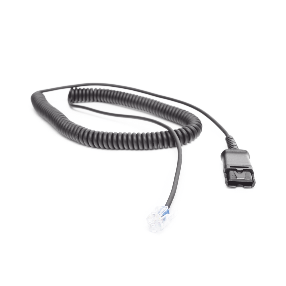 Cable adaptador para diademas modelo HT101, HT201 y HT202 para compatibilidad con telǸfonos Grandstream, anǭlogos, digitales, etc. - Imagen 2