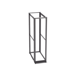 Rack de Cuatro Postes Estǭndar de 19", Rieles Con Orificio Para Tuerca Enjaulada, Profundidad Mǭxima de 41.5 in, 45 Unidades de Rack, Color Negro