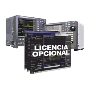 Opci??n de Software para Operaci??n de hasta 3 GHz en Analizadores R8000 / R8100.