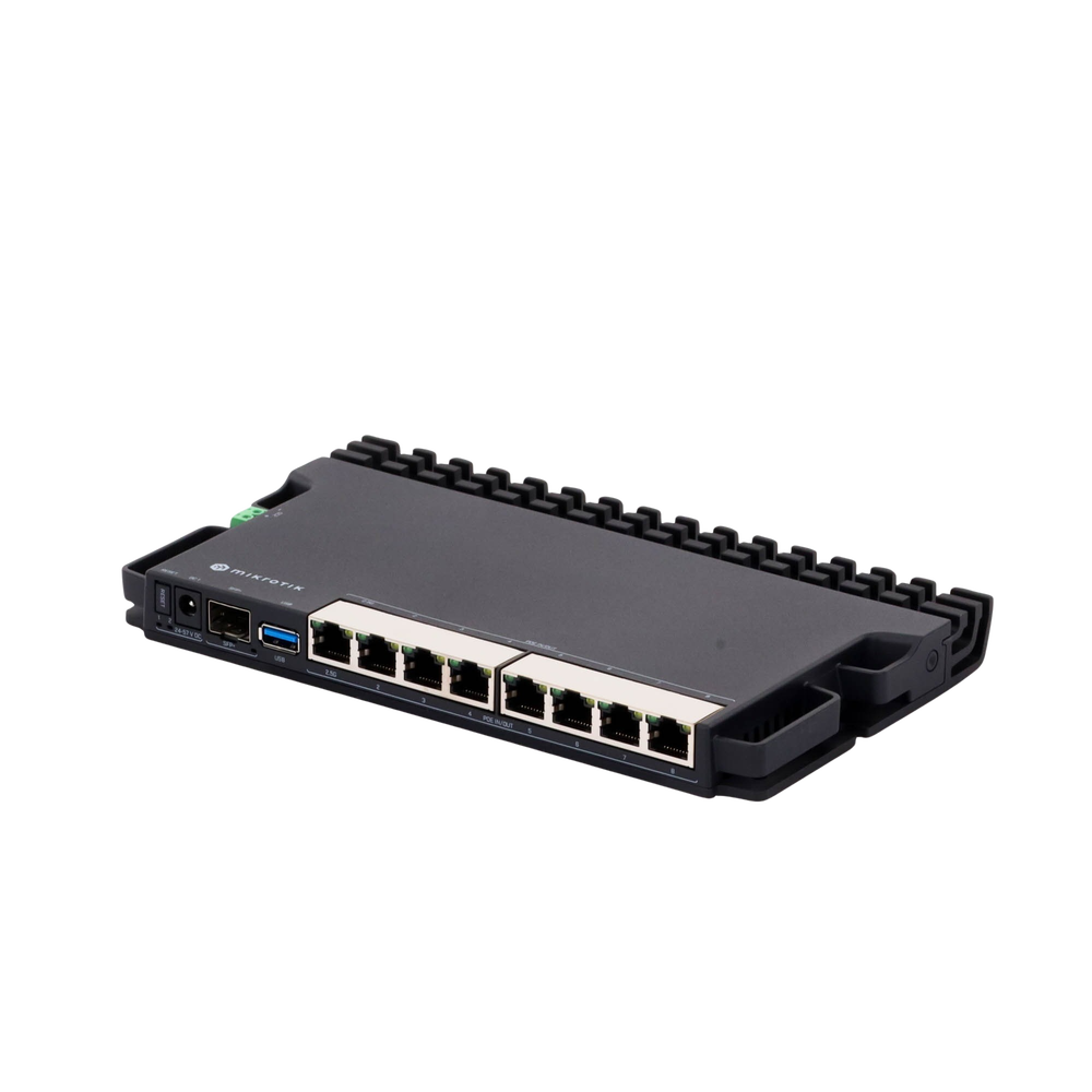RB5009UPr+S+IN 8 puertos PoE in/out, 1 SFP+, Solo RouterOS v7 - Imagen 4