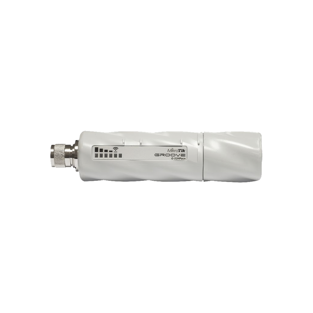 (GrooveA 52 ac) Punto de Acceso y CPE en 2.4 o 5 GHz 802.11 a/b/g/n/ac conectorizado, "Incluye Antena Omnidireccional"