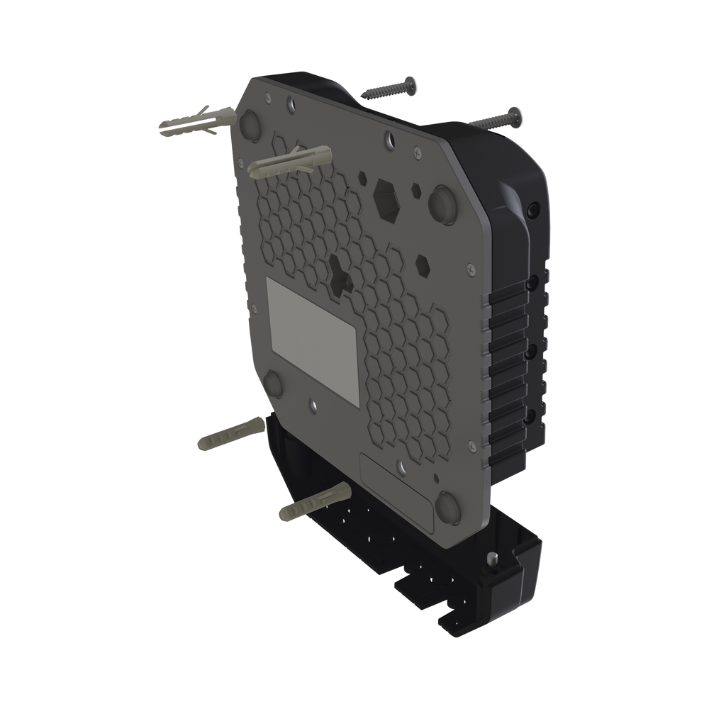 (LtAP) - A heavy-duty 2.4GHz access point with two miniPCI slots, three SIM slots and GNSS support (GPS, GLONASS, BeiDou, Galileo) - Imagen 4