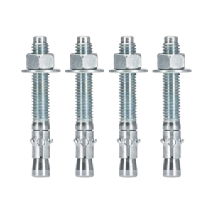 Kit de Anclaje a Piso, Para Rack de 2 o 4 Postes, Fabricado en Acero, 4 Piezas
