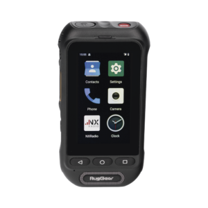 RugGear Radio PoC LTE, IP68 Resistente al Agua, Pantalla Tǭctil 3", Compatible con NXRadio y TASSTA