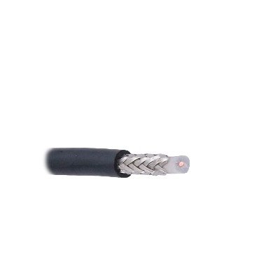 Cable Coaxial RG Broadcast RG58USYS, 20 AWG, Blindaje de Malla Trenzada de Cobre Esta?ado (CuSn) 96%, Aislante de Polietileno S?lido