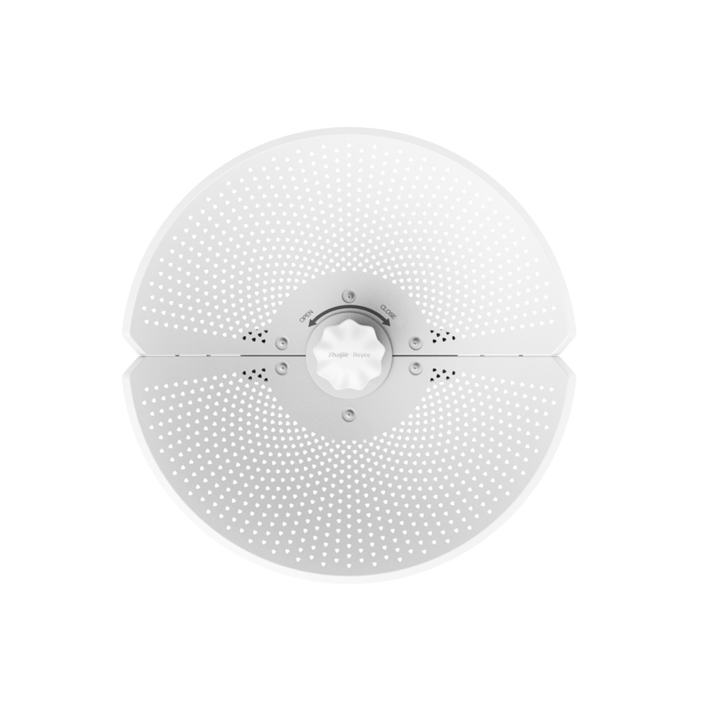 Radio Integrado 23 dBi Puerto 10/100, Modo AP/CPE en PtP o CPE en Multipunto, Hasta 867 Mbps, Bot??n de Auto-Emparejamiento para distribuciones de Enlaces Inalǭmbricos WISP y CCTV, Administraci??n en la Nube.