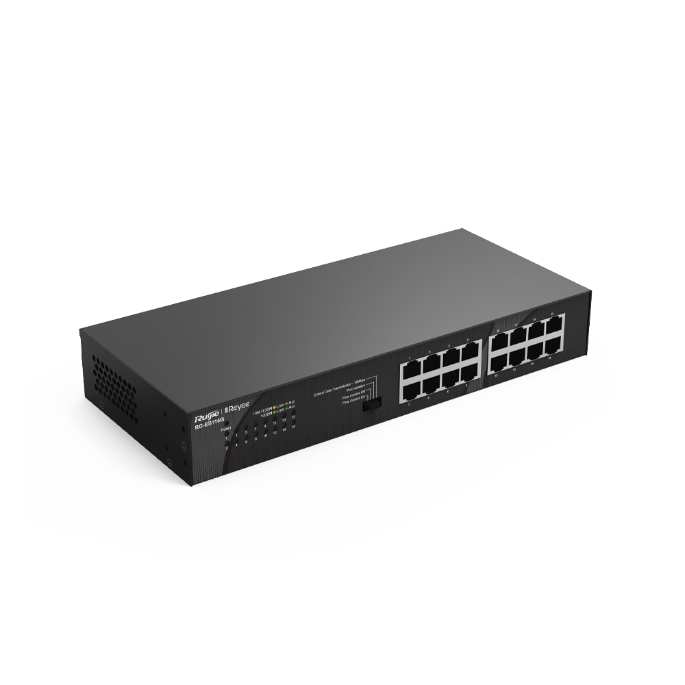 Switch no administrable, Visible en la Topolog??a en la Nube, con 16 puertos Gigabit - Imagen 2