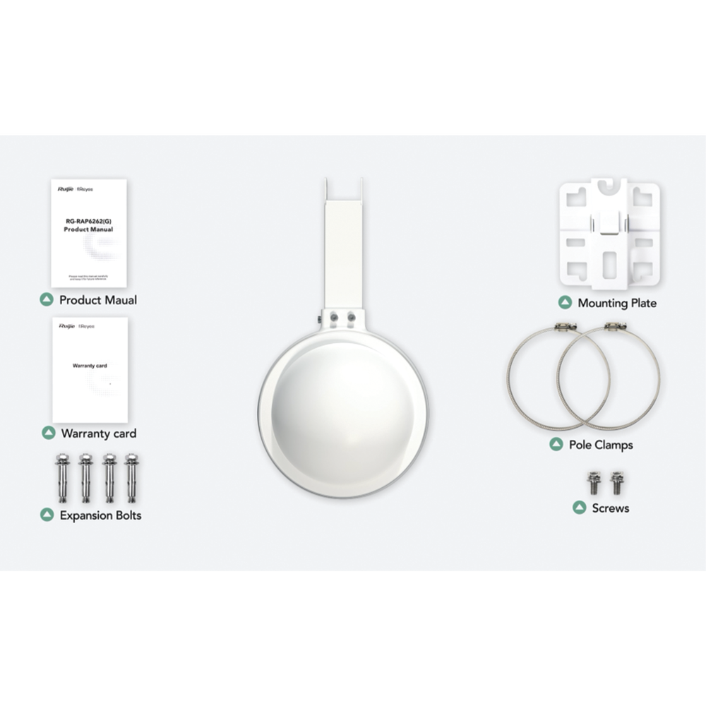Punto de Acceso Mesh Wi-Fi 6 Exterior IP68, Wi-Fi 6 (802.11ax), 360 grados, MU-MIMO2x2, hasta 256 clientes - Imagen 5