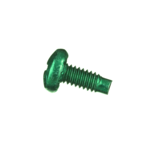 Tornillo de Uni??n a Tierra, #12-24 x 1/2, Color Verde, Bolsa de 100 Piezas