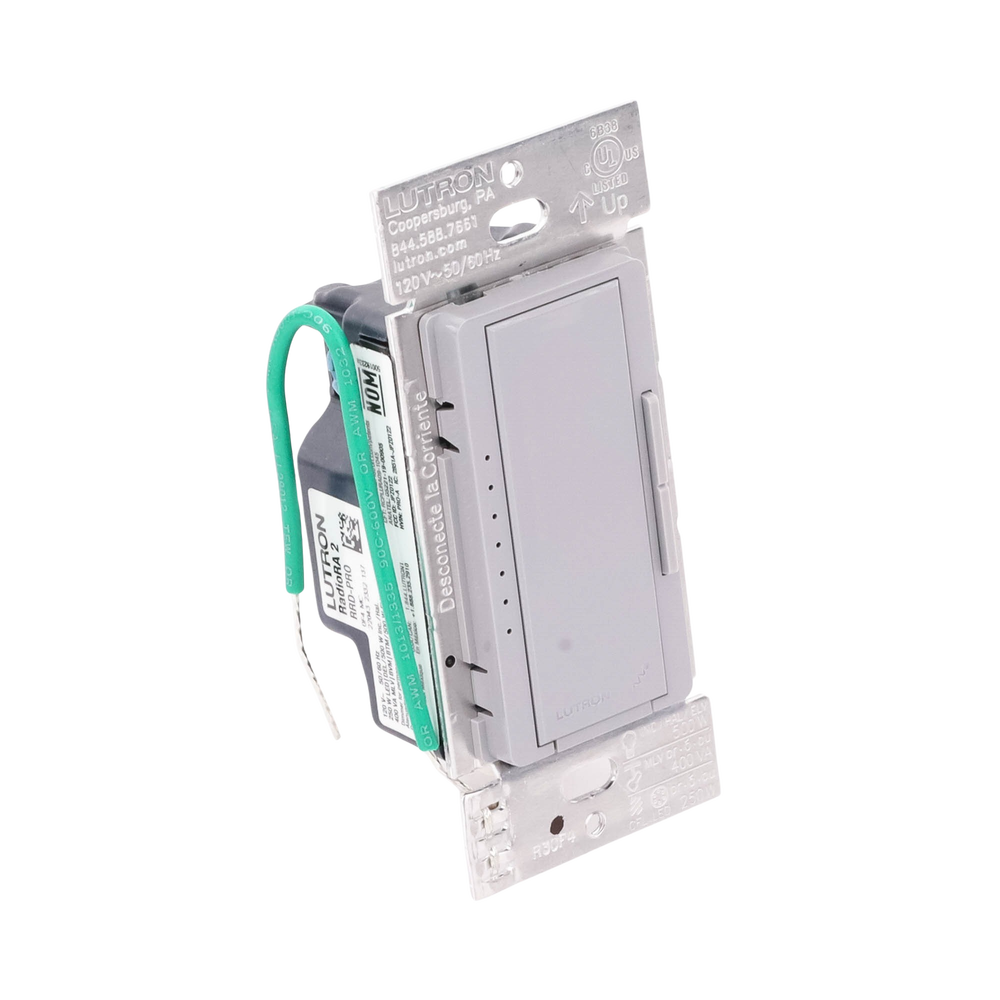 Atenuador Dimmer PRO para linea RadioRa2, RadioRa3 y RA2 Select, el cable neutro es opcional 250W LED / CFL Girs - Imagen 5