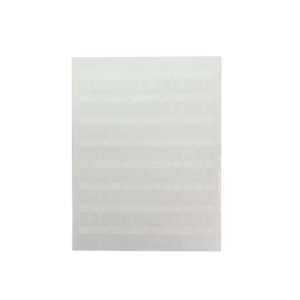 Hojas con 5000 Etiquetas Auto-Laminadas para Impresora L?ser/Inyecci?n de Tinta, para Cables de 3 a 7.1 mm de Di?metro (12 - 10 AWG), Color Blanco